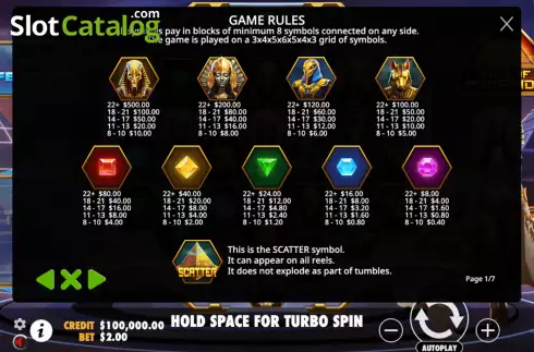 Game Rules 1. Rise of Pyramids slot