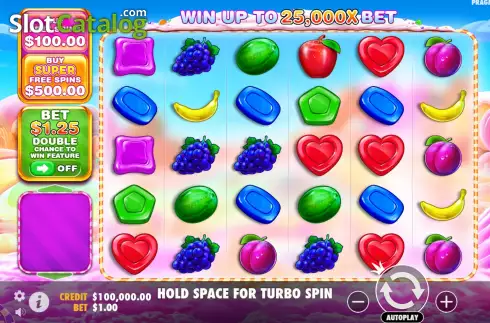 Game Screen. Sweet Bonanza 1000 slot