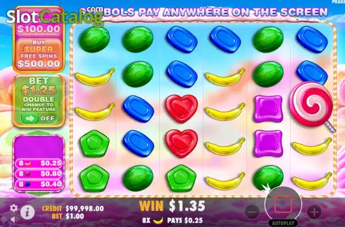 Bildschirm4. Sweet Bonanza 1000 slot