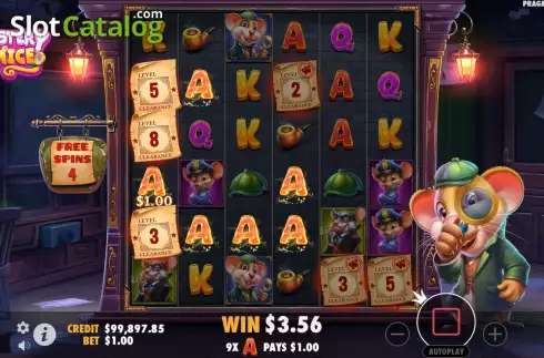 Bildschirm9. Mystery Mice slot