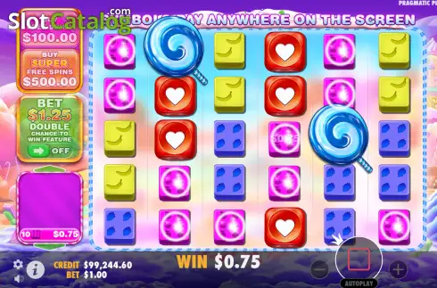 Skärmdump5. Sweet Bonanza 1000 Dice slot