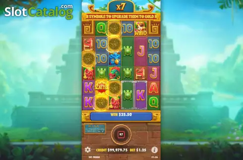 Win Screen 3. Fortune of Aztec slot