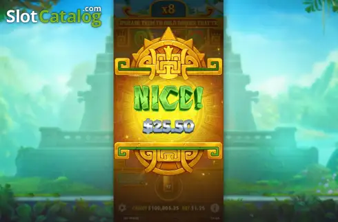 Win Screen 4. Fortune of Aztec slot