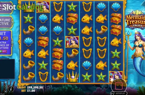 Free Spins Win Screen 2. Mermaid’s Treasure Trove slot