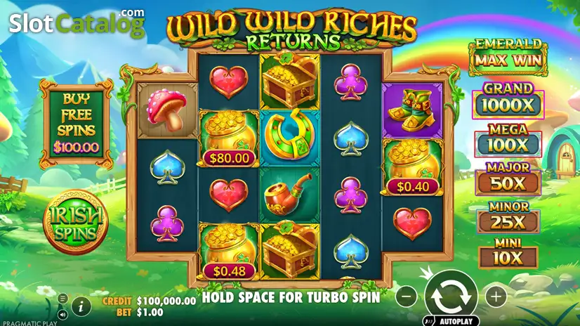 Wild Wild Riches Returns Slot
