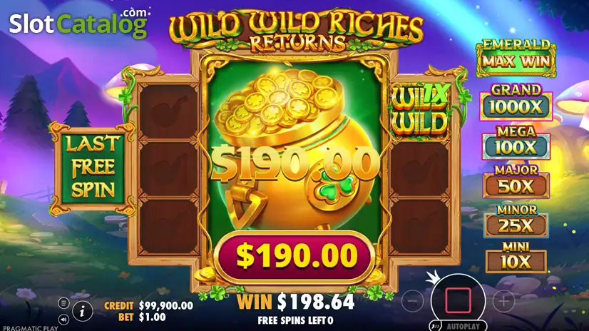 Wild Wild Riches Returns Slot