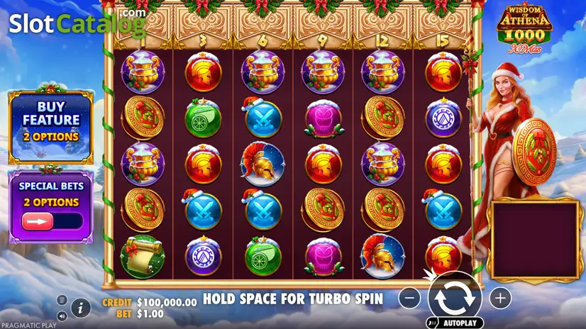 Wisdom of Athena 1000 Xmas Slot