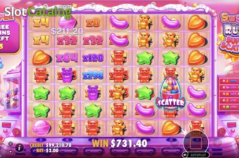 Sugar Rush Super Scatter demo. Sugar Rush Super Scatter slot
