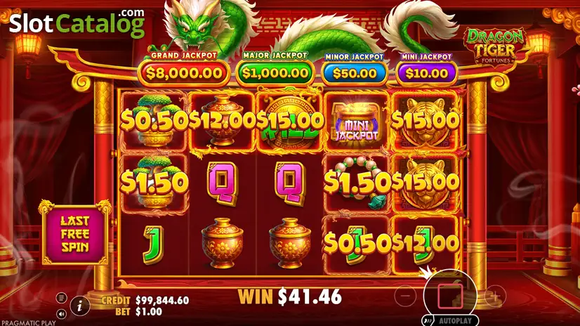 Dragon Tiger Fortunes Slot