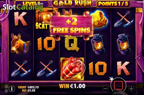 Free Spins 2. Gold Rush (Pragmatic Play) slot