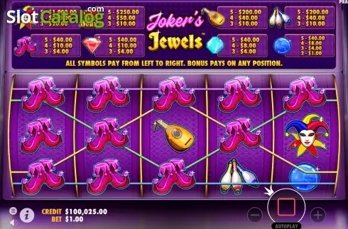 Captura de tela7. Joker's Jewels slot