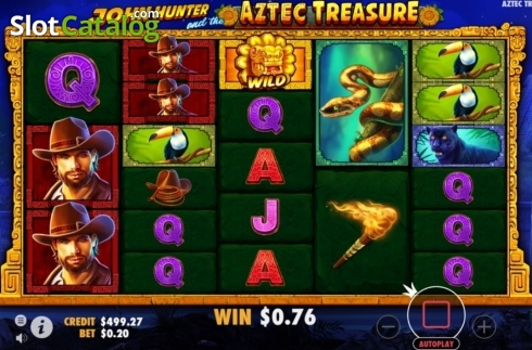 Schermo5. John Hunter and the Aztec Treasure slot