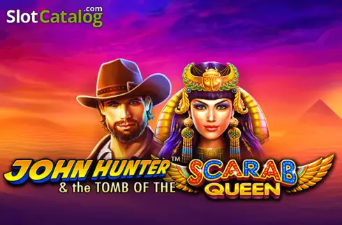 John Hunter and the Tomb of the Scarab Queen Logo