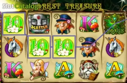 Skärmdump3. Forest Treasure (Pragmatic Play) slot