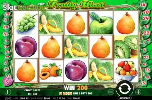 画面4. Fruit Slot (Pragmatic) カジノスロット