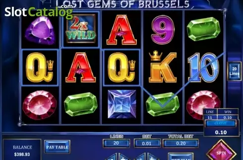 Скрін4. Lost Gems of Brussels слот