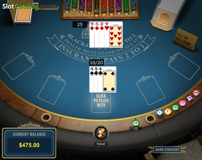 real time gaming blackjack rtp
