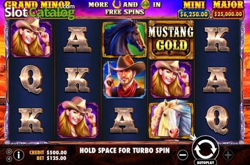 Bildschirm2. Mustang Gold slot