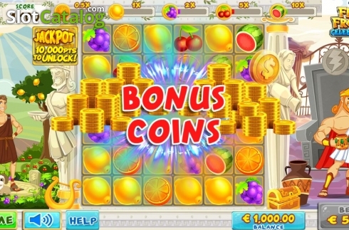 Bonus Coins. The Fruit Frenzy Celebration slot
