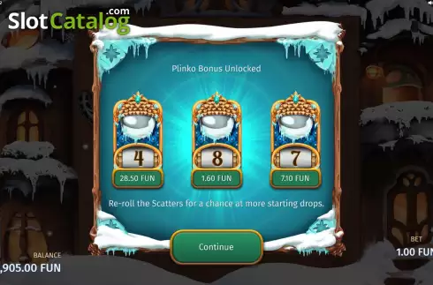 Bonus Game Win Screen 2. Pine of Plinko 2 slot