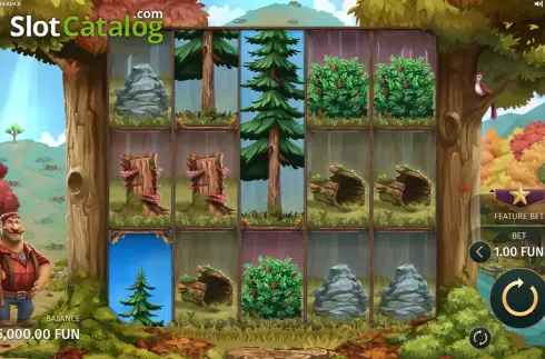 Ecran3. Big Stack Lumberjack slot