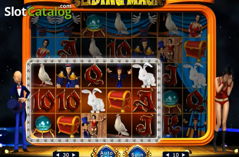 Bildschirm2. Sliding Magic slot