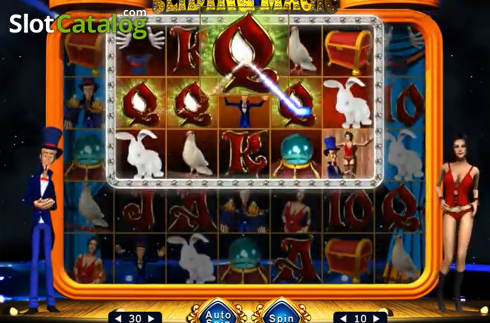 Win Screen 2. Sliding Magic slot