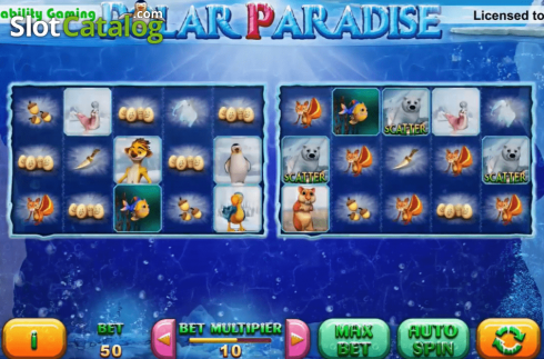Skärmdump3. Polar Paradise slot