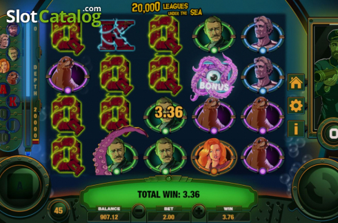 Free Spins 2. 20000 Leagues Under The Sea (Probability Jones) slot