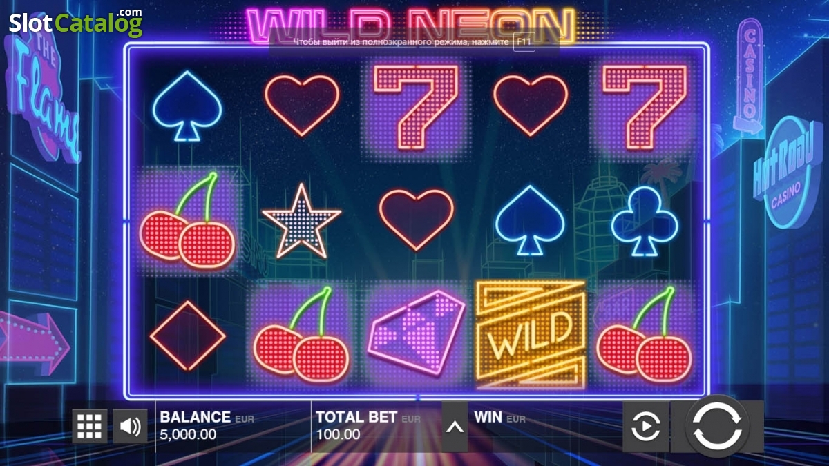Wild Neon Slot - Free Demo & Game Review | Nov 2023
