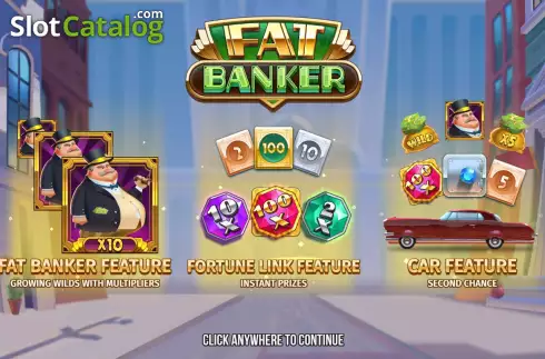Pantalla2. Fat Banker Tragamonedas 