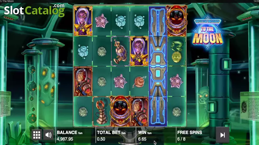 Video Mystery Mission to the Moon Slot