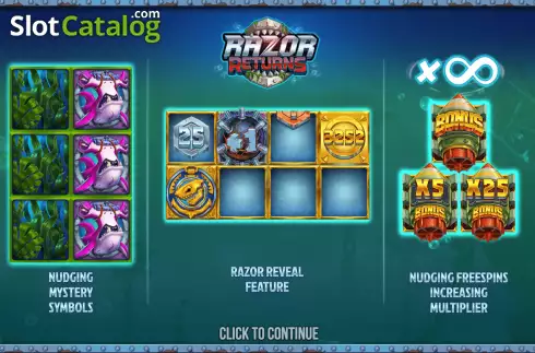 Captura de tela2. Razor Returns slot