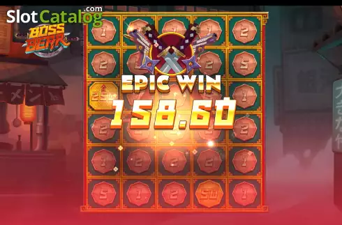 Epic Win. Boss Bear slot