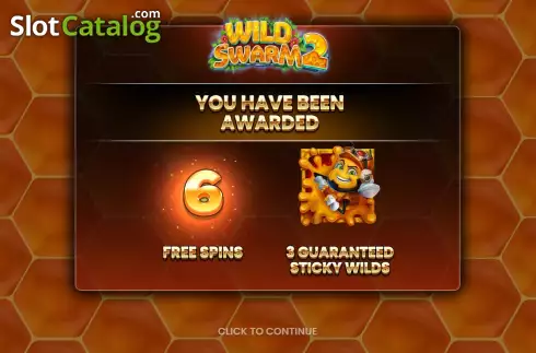 Free Spins Win Screen 2. Wild Swarm 2 slot
