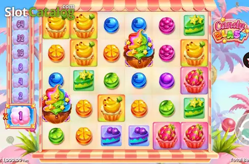 Game Screen. Candy Blast (Push Gaming) slot