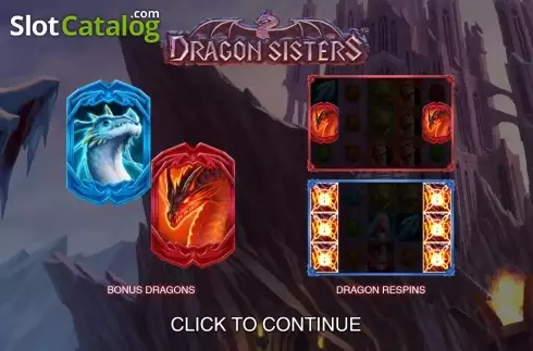 Bildschirm 1. Dragon Sisters slot