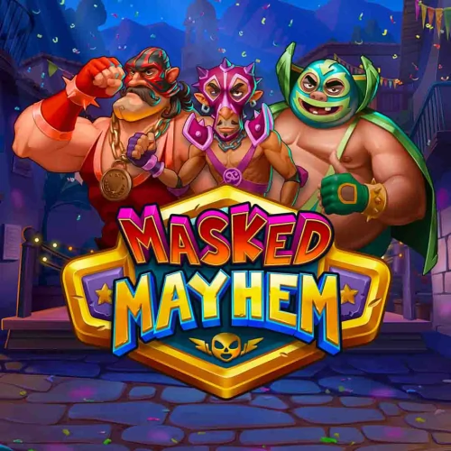 Masked Mayhem Logo