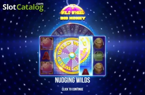Intro screen 1. Wild Wheel (Push Gaming) slot