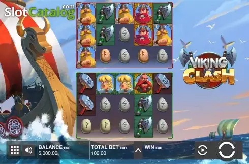 Captura de tela3. Viking Clash slot
