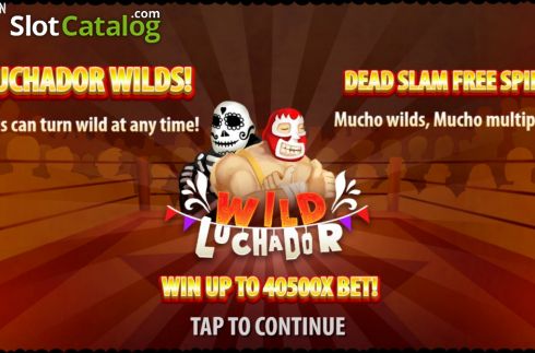 画面2. Wild Luchador カジノスロット