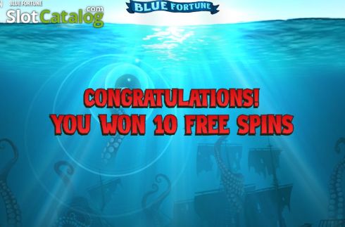 Free Spins 1. Blue Fortune slot