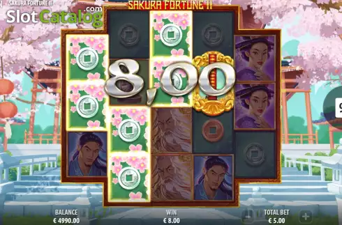 Win Screen 1. Sakura Fortune 2 slot