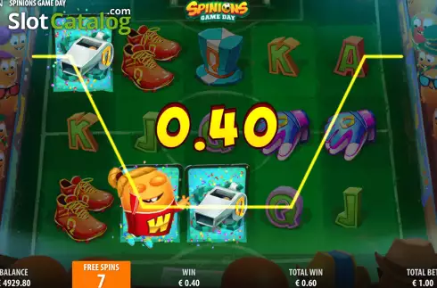 Free Spins 2. Spinions Game Day slot