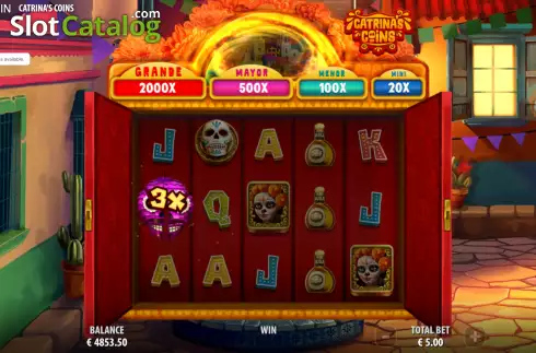 Multiplier Feature. Catrina’s Coins slot
