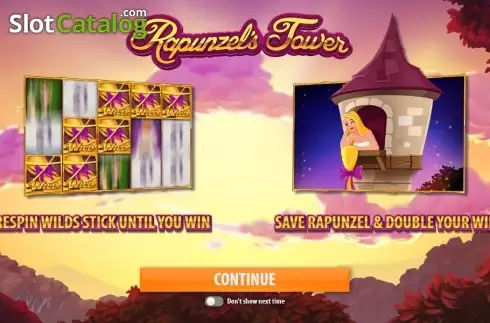 Pantalla2. Rapunzel's Tower (New) Tragamonedas 