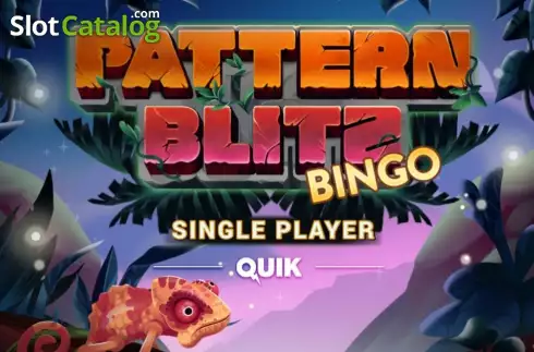 Pattern Blitz Bingo Single Player Logo