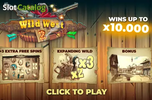 Bildschirm2. Wild West 2 slot