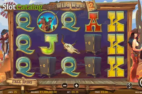 Bildschirm3. Wild West 2 slot