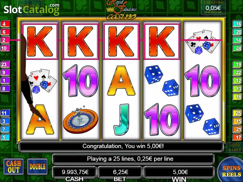Royal Fabulous Casino Slot Machine